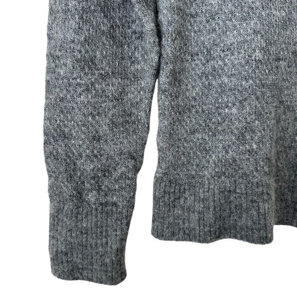 QUINCE BABY ALPACA-WOOL DIAMOND STITCH CREW - Picture 5 of 7